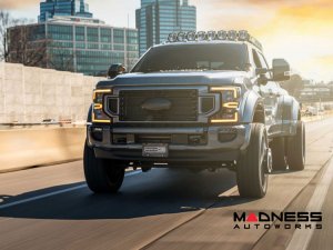 Ford Super Duty LED Headlights - XB Series - Morimoto - Amber DRL